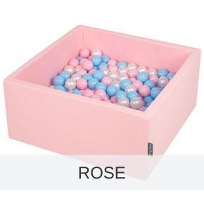 Kiddymoon 90x40cm 300 Balles 7cm Piscine A Balles Pour Bebe Rond Fabrique En Ue Rose Rose Poudre Perle Transparent Achat Vente Piscine A Balles Cdiscount