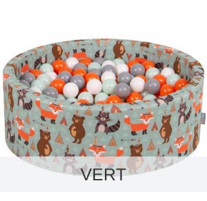 Kiddymoon Doux Piscine A Balles Pour Bebe 90x30 A 200 300 Balles Gris Clair Ebay