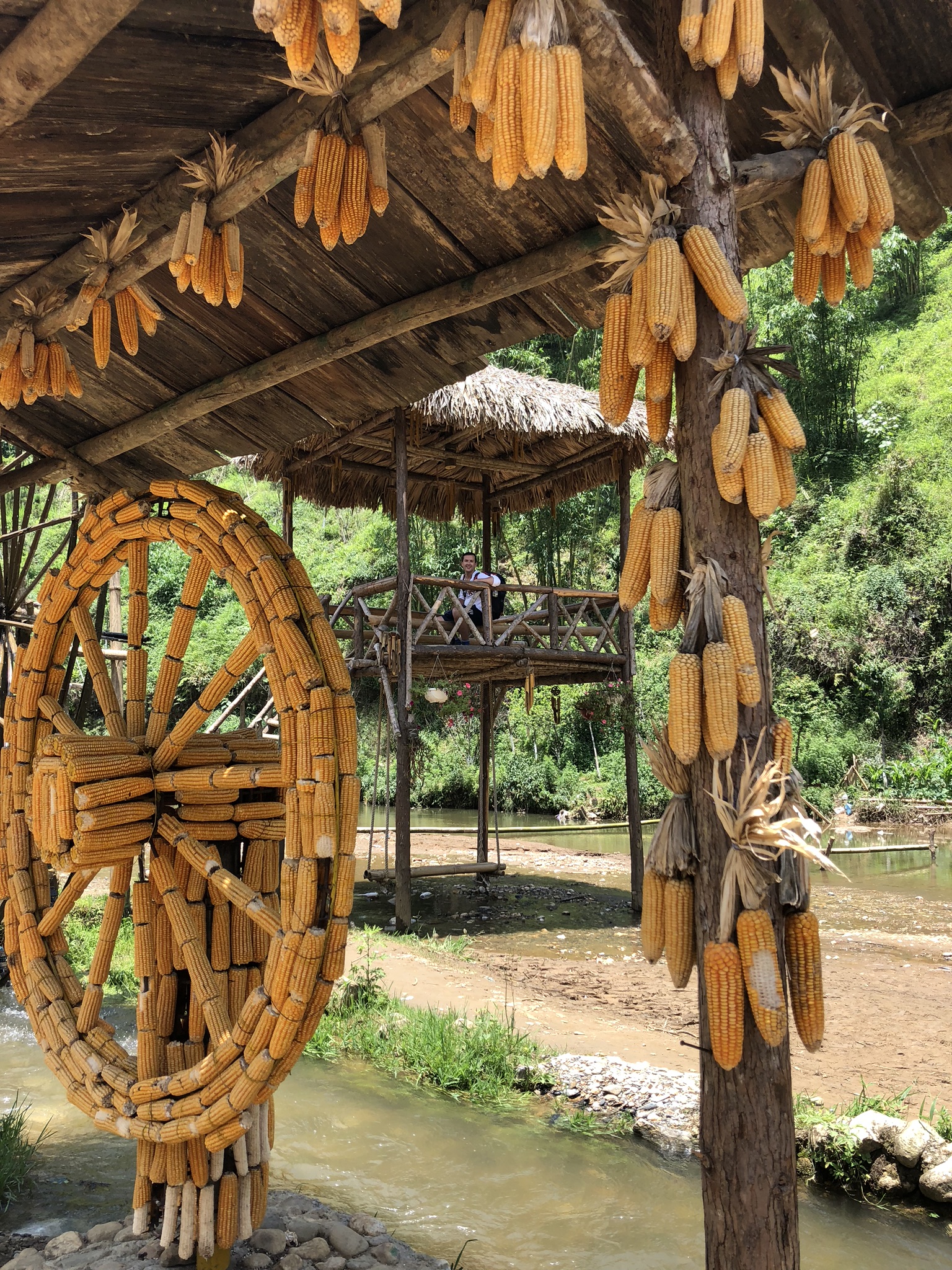 Corn made mill, Cat Cat Village