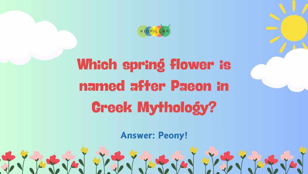 Easy spring trivia flowers with answers