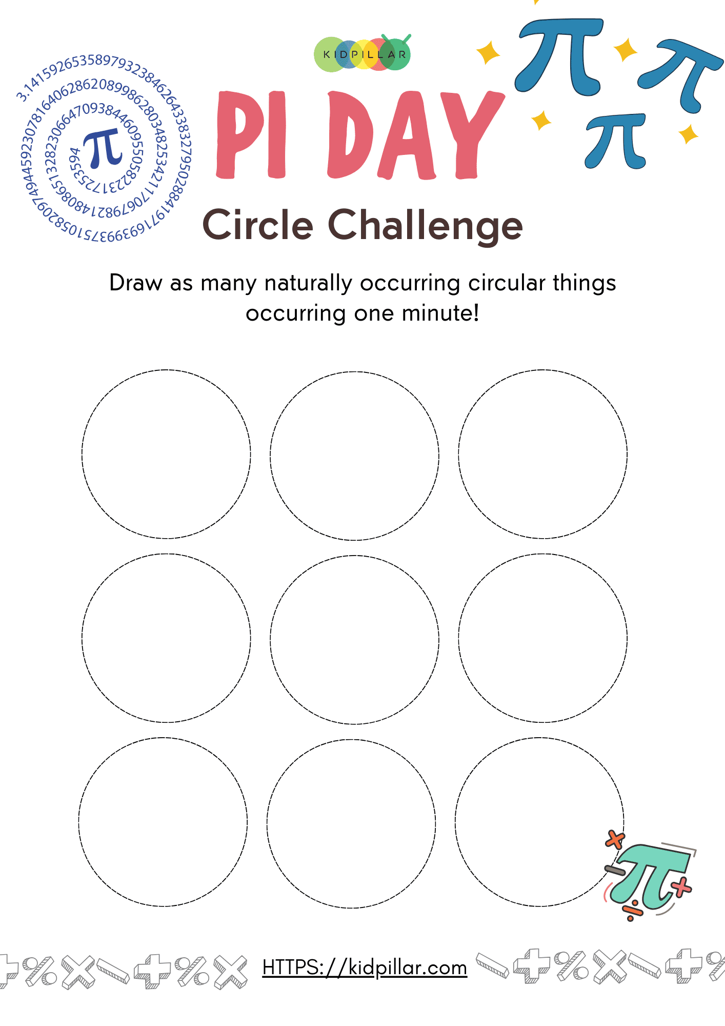 19 fun pi day activities for kids - with free printables