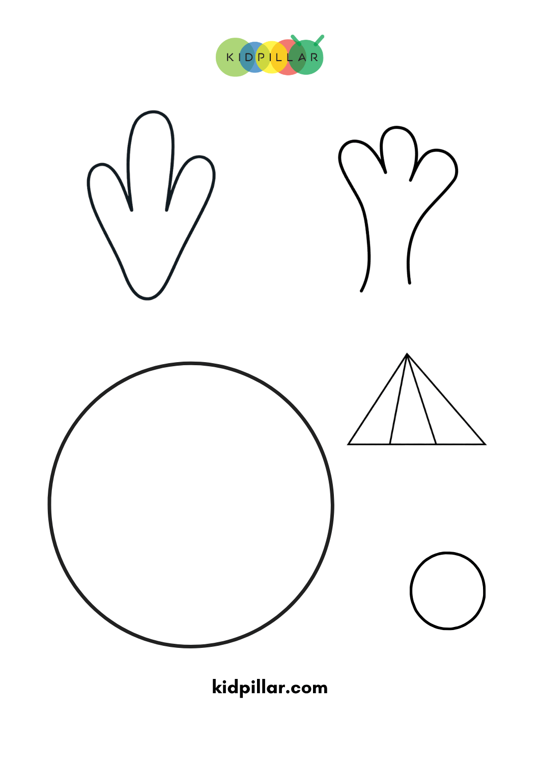 Spring Bird Craft Free Template