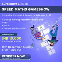 Supernova Speed Maths Gameshow by students from IIT Madras