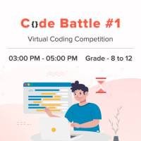 Codingal Monthly Coding Competition "Code Battle" | FREE Participation