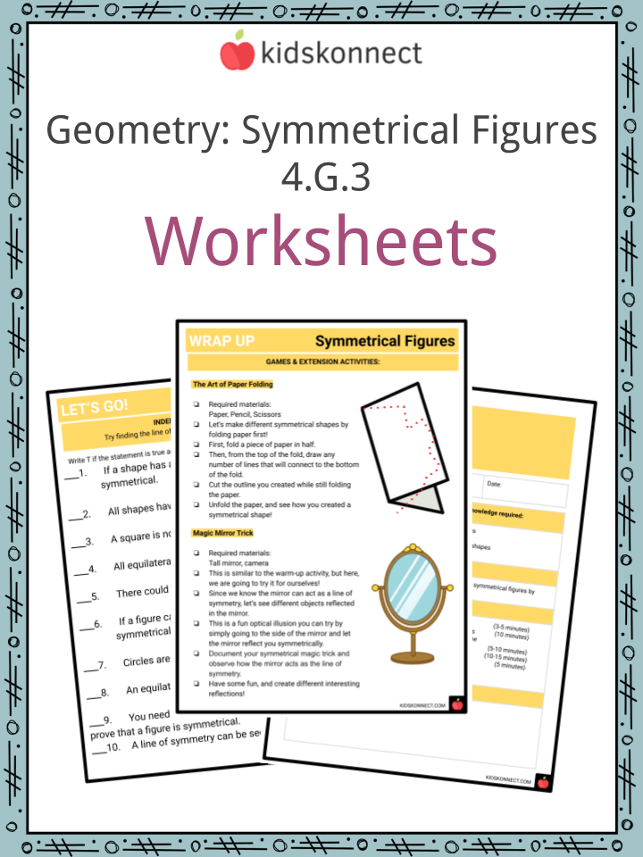geometry symmetrical figures ccss 4 g 3 worksheets activities kidskonnect