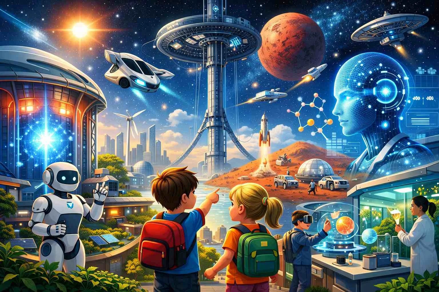 Science In 2050 Amazing Future Technology Kids Can Imagine Today A FUTURE TECH 
