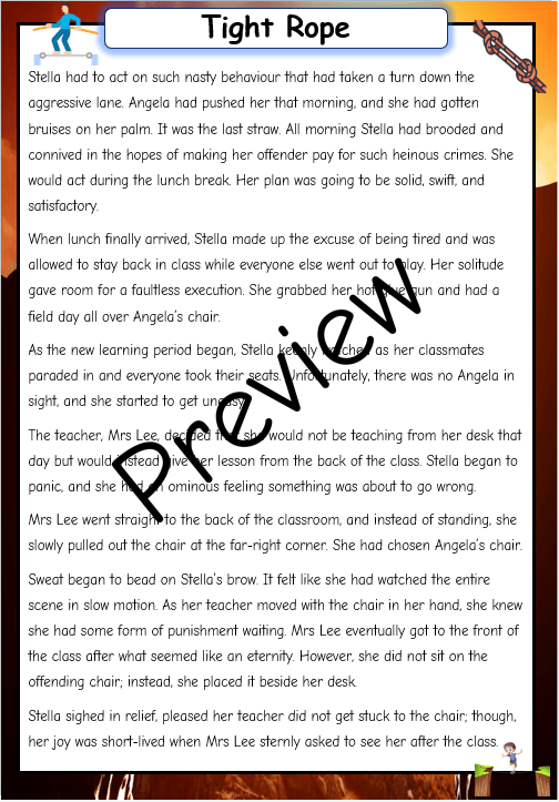 Narrative Writing | Tight Rope