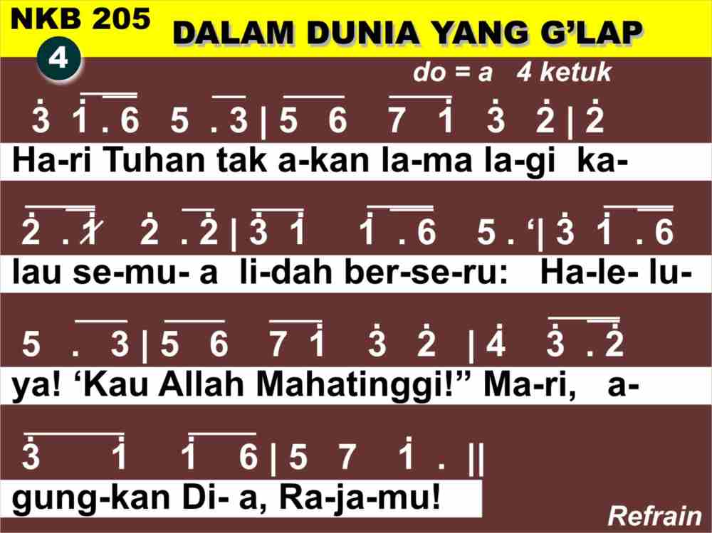 Chordify is your #1 platform for chords. KidungOnline.com - NKB 205 DALAM DUNIA YANG GELAP