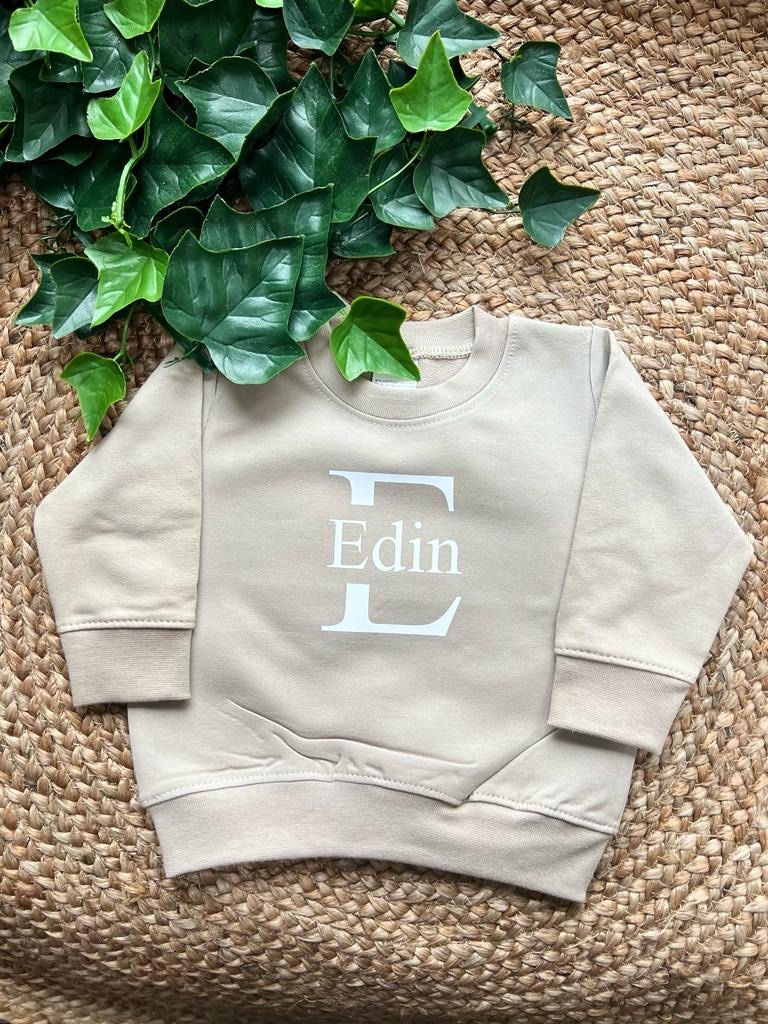 Sweater Letter met naam - Afbeelding 3