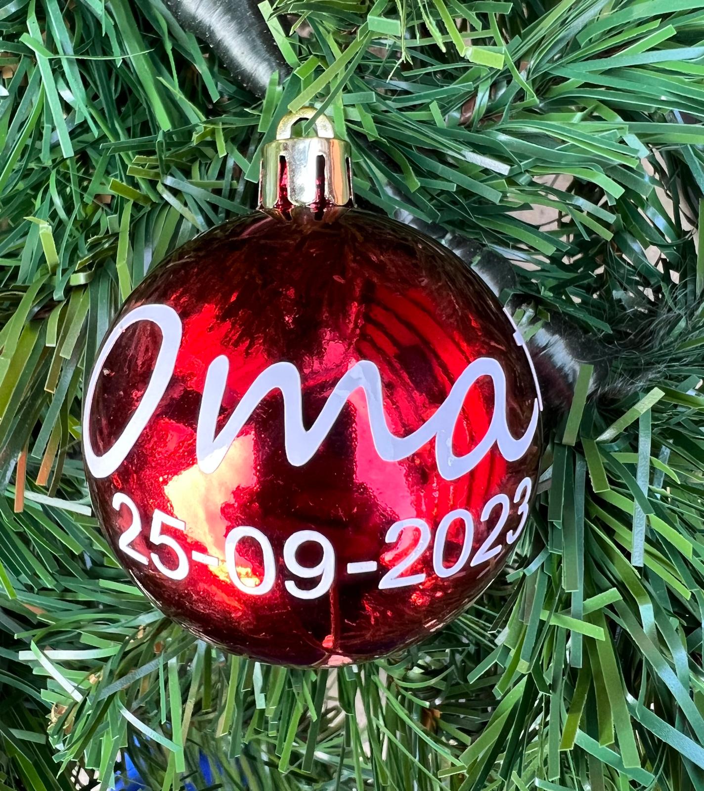 Kerstbal ter nagedachtenis