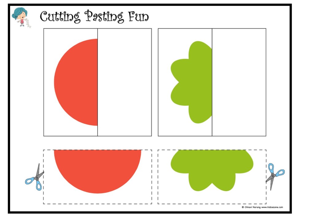 Cutting and Pasting fun with Shapes