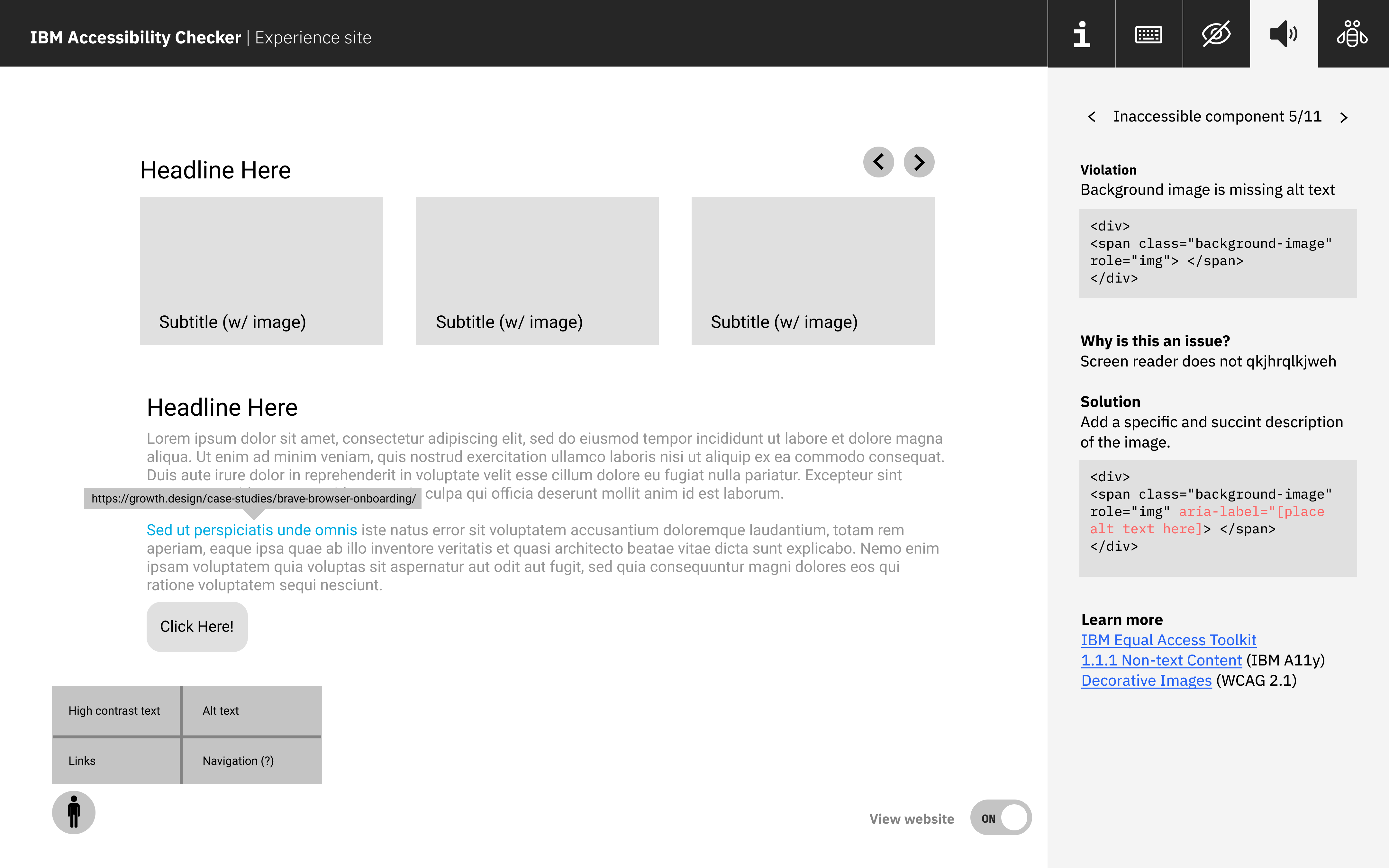 Screenreader-view-Accessible