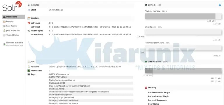 Install Latest Apache Solr On Ubuntu 20.04 - Kifarunix.com