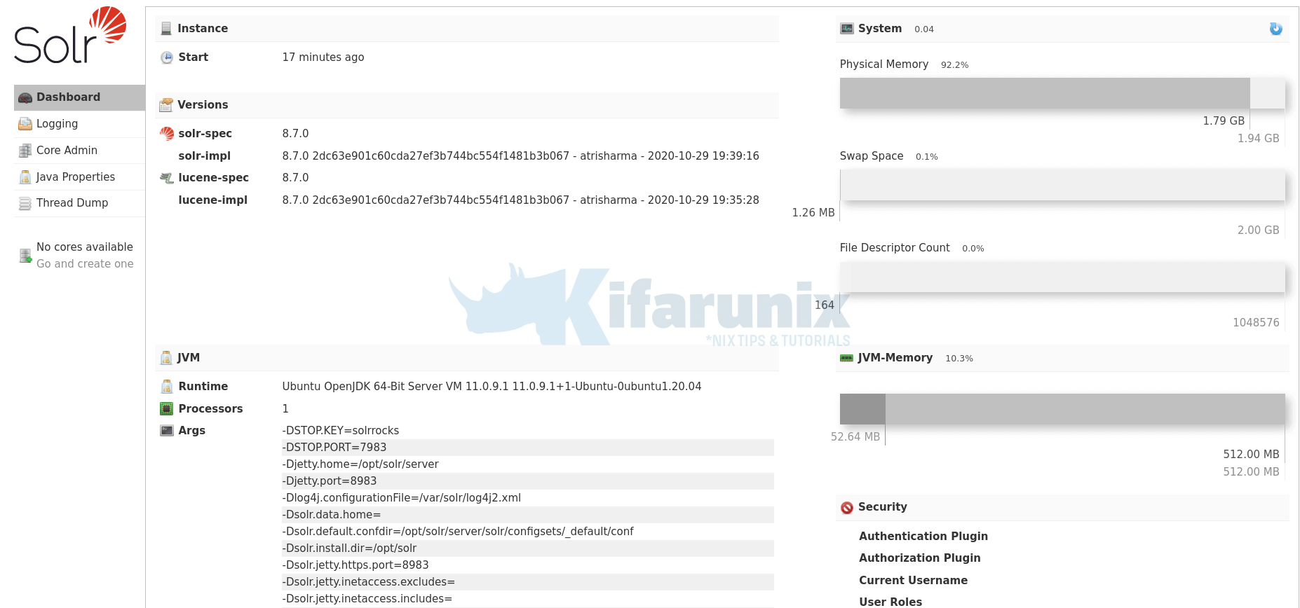 Install Latest Apache Solr On Ubuntu 20.04 - Kifarunix.com