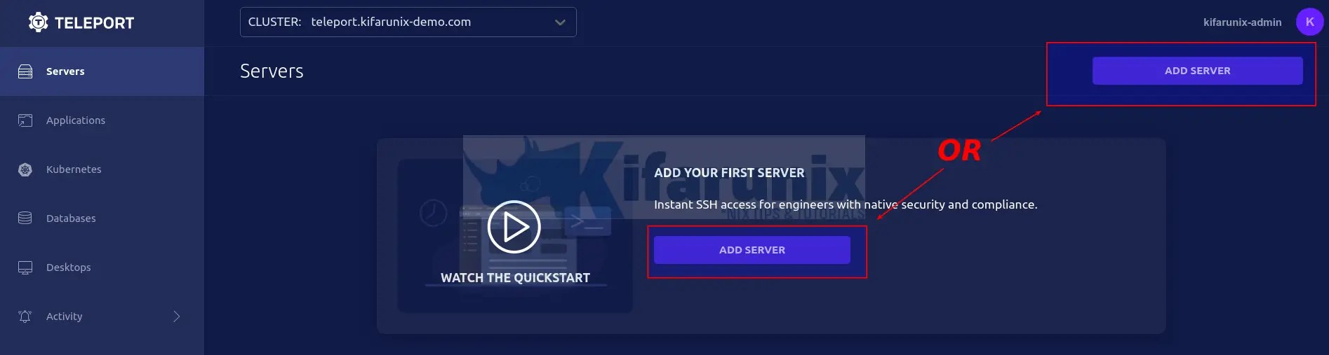 Setup Secure SSH Access On Linux Servers Using Teleport - Kifarunix.com