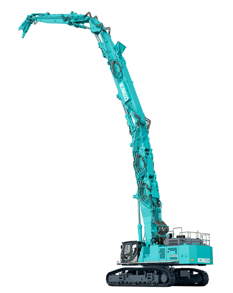 コベルコSK1300DLC超ロング解体機　1/50限定品 コベルコ建機、130トン級の超大型解体機を発売、6月から順次納車