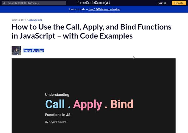 How To Use Apply Call Bind In Javascript - Best City Backgrounds in 4K