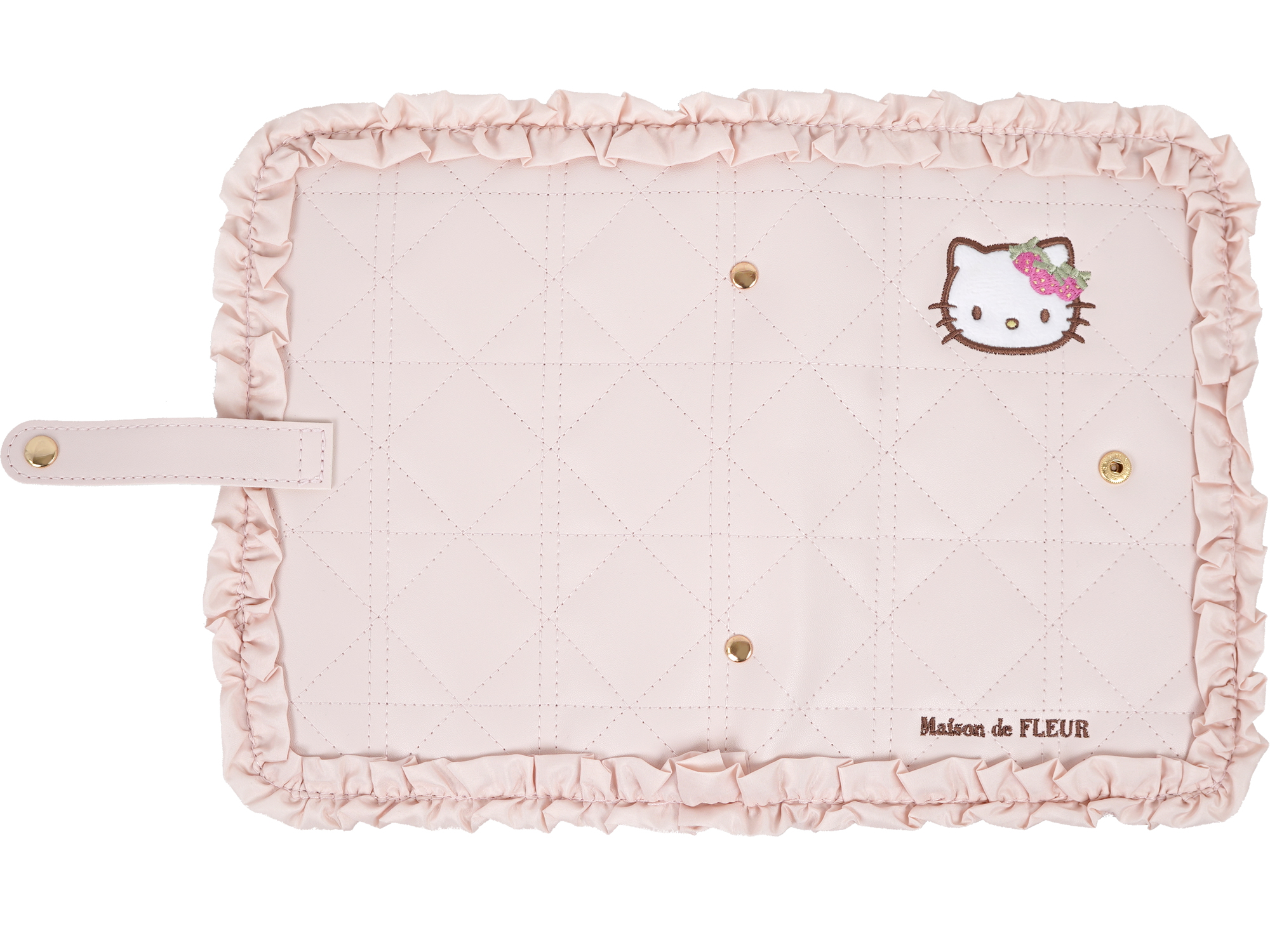 Maison de FLEUR×HELLO KITTY いちごマルチケースBOOK 全2種