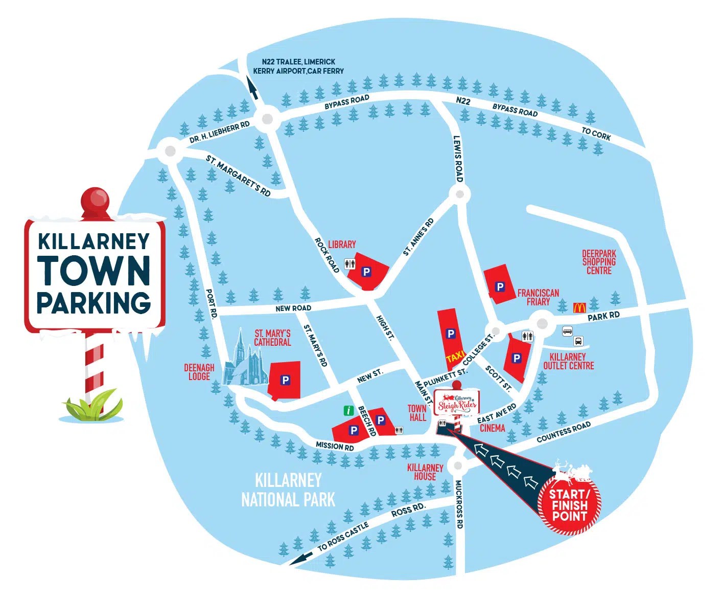 Park Drive Killarney Map At Luca Searle Blog Map 