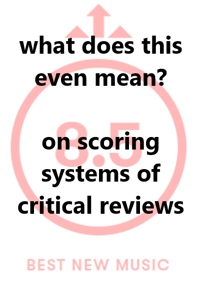 on scoring systems of critical reviews