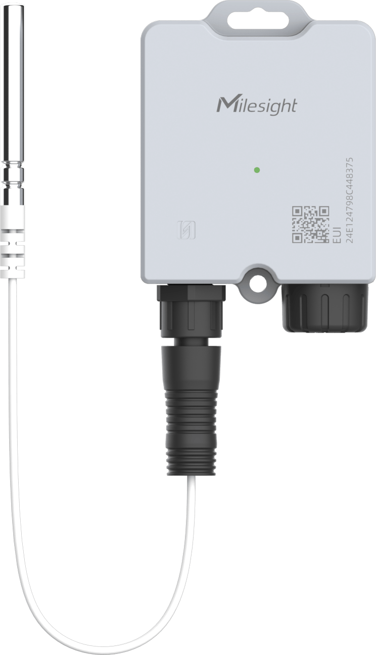 LoRaWAN temperature sensor 868/915 MHz with stainless steel probe Milesight TS201 Kilo 4