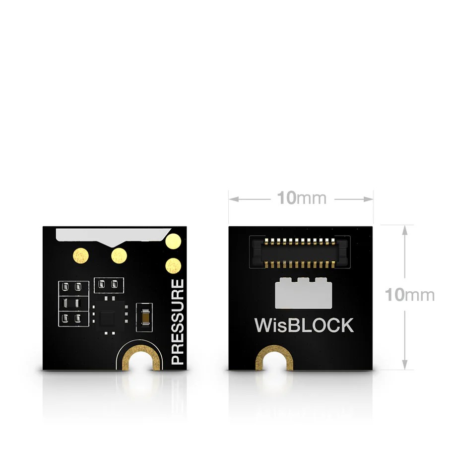 RAKwireless RAK1902 WisBlock Barometric Pressure Sensor Module (ST LPS22HB, I2C, 260–1260 hPa) Kilo 2