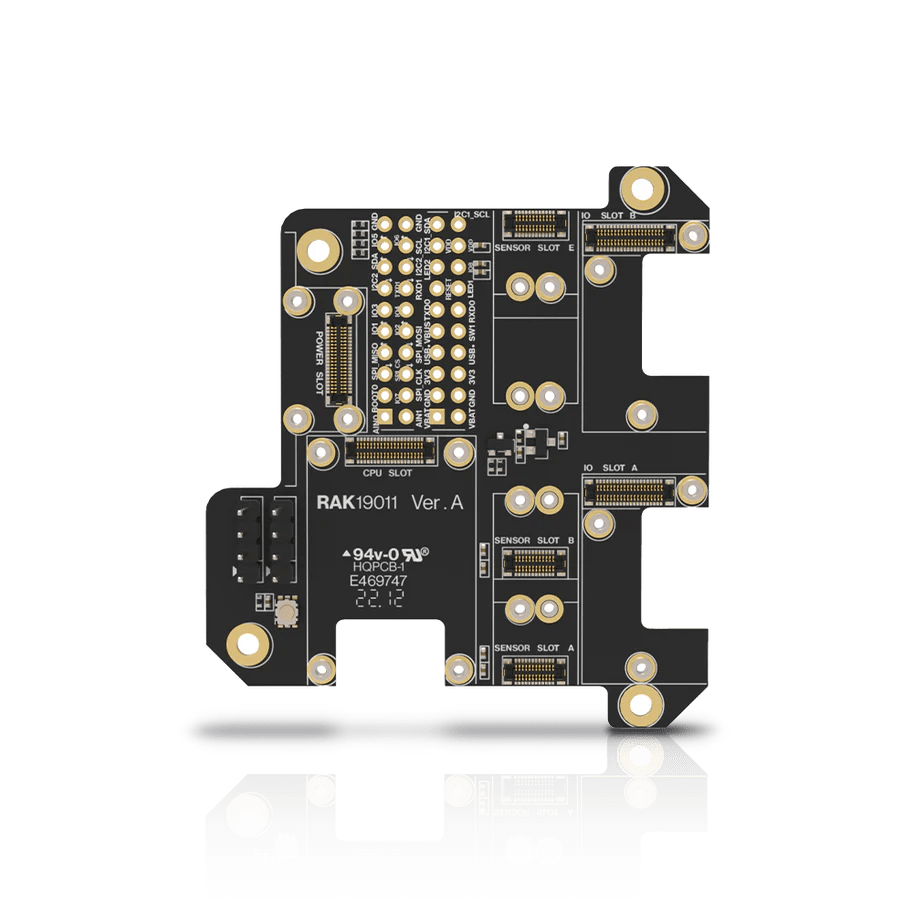Dual I/O WisBlock Baseboard with Power Slot – RAKwireless RAK19011 Kilo 2