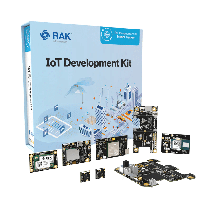 WisBlock Indoor Location Tracker Kit – IoT Development Kit /with RAK13101/800 MHz, LTE-M Kilo 1