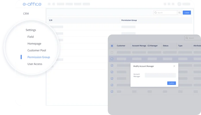 crm permission