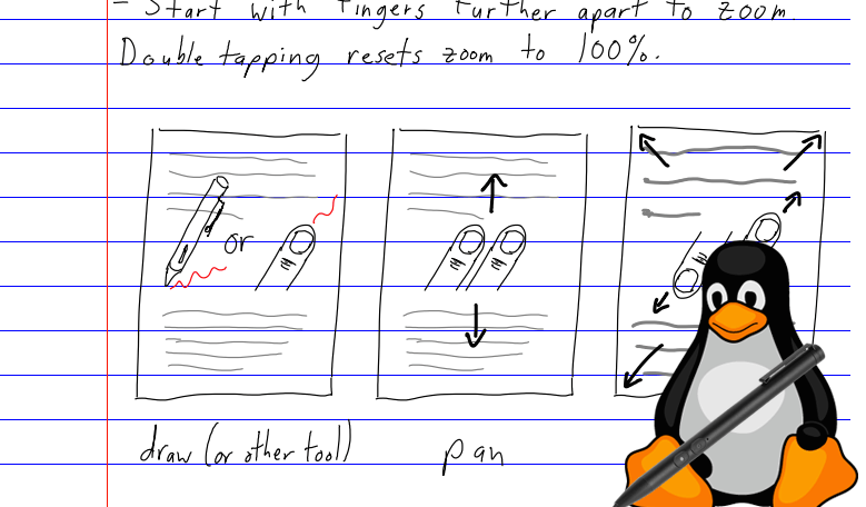 linux handwriting app