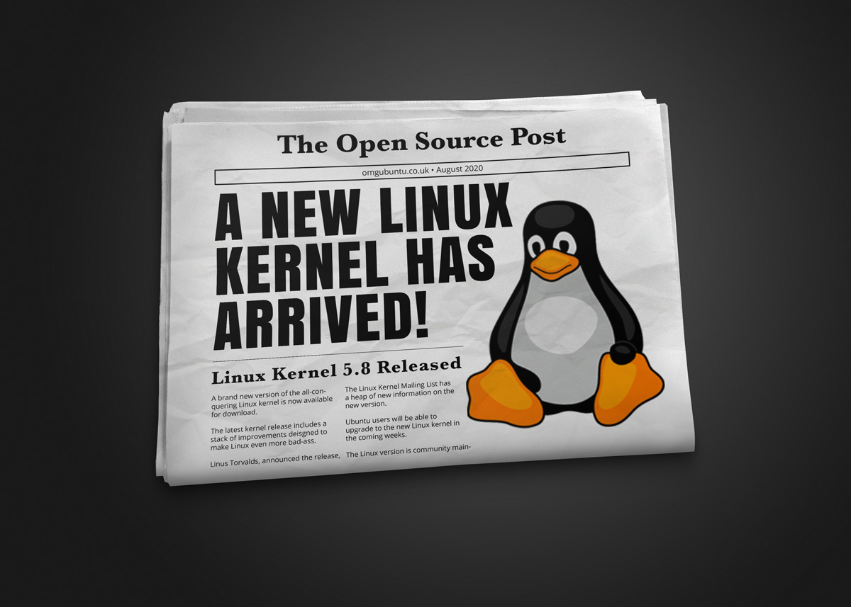 Linux kernel 5.8 announced