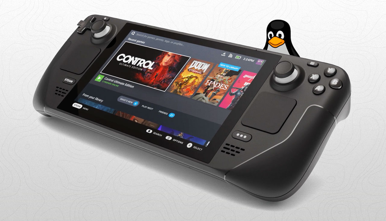 steam deck is a Linux gaming PC