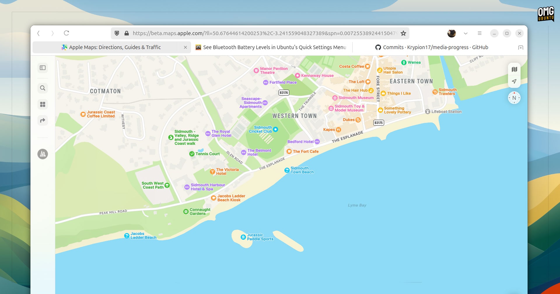 Apple Maps for Web beta
