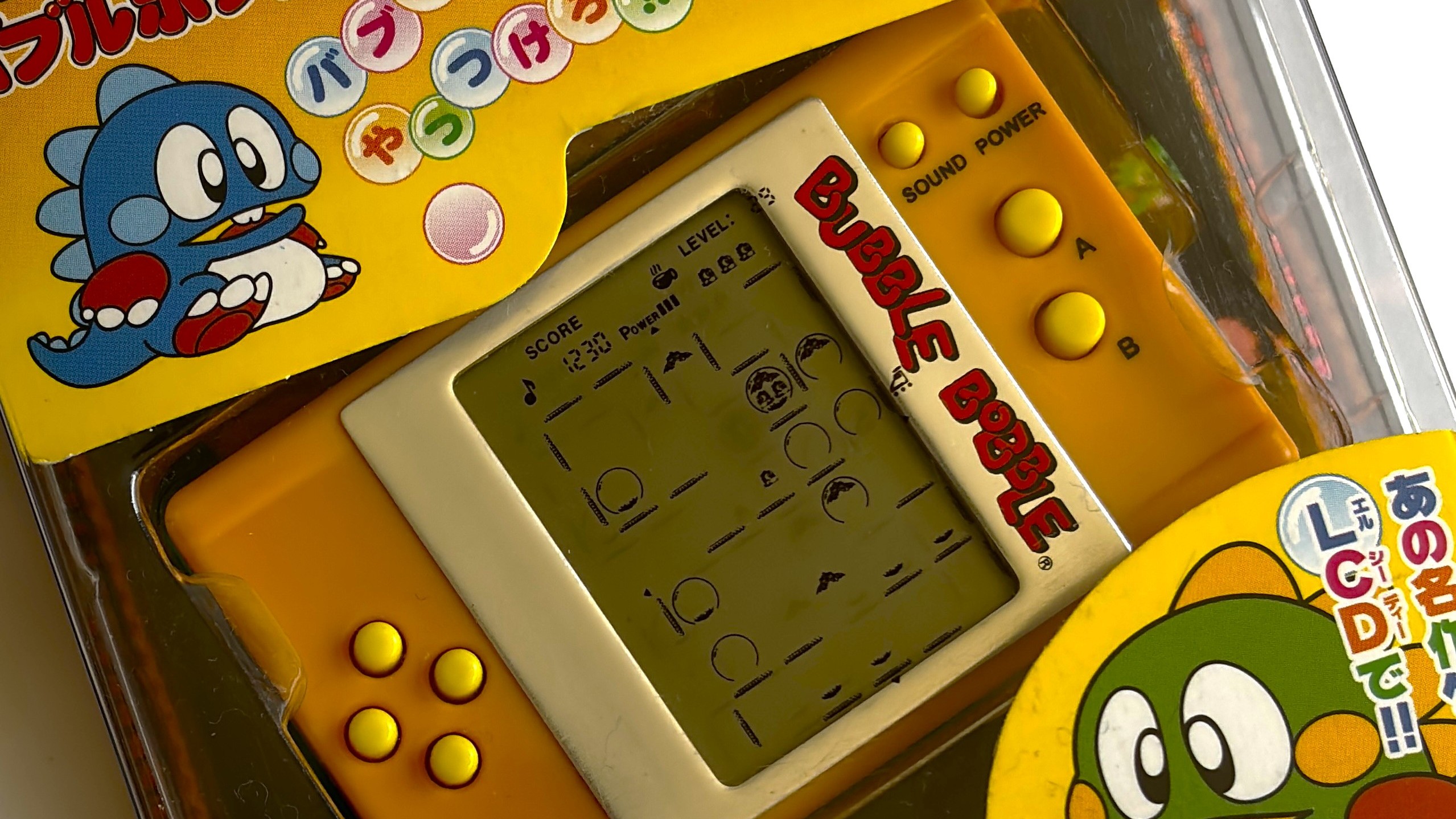 Bubble Bobble (El-Spirits LCD game): Portable popping – Kimimi The