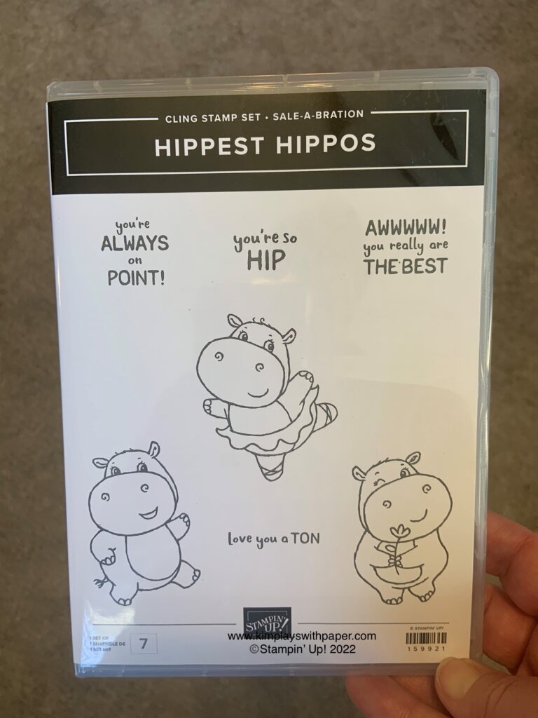 Hippest Hippos Card Sample - Kim Plays with Paper