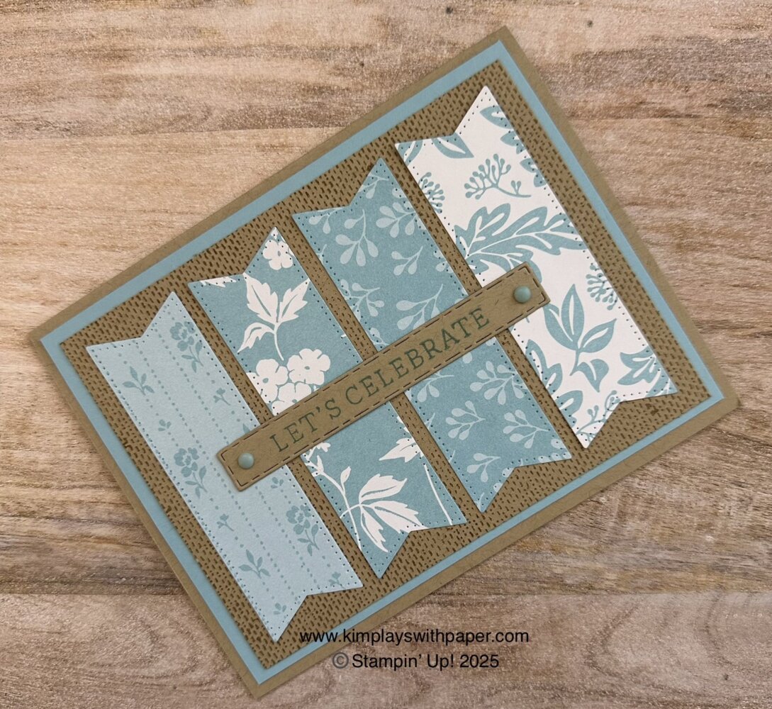 True Blue Florals Card Samples