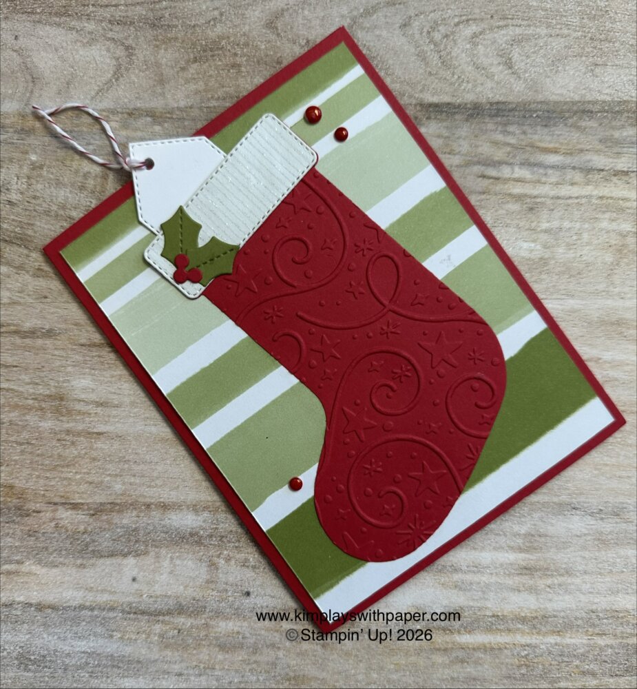 Stitched Stocking Bundle with Tag