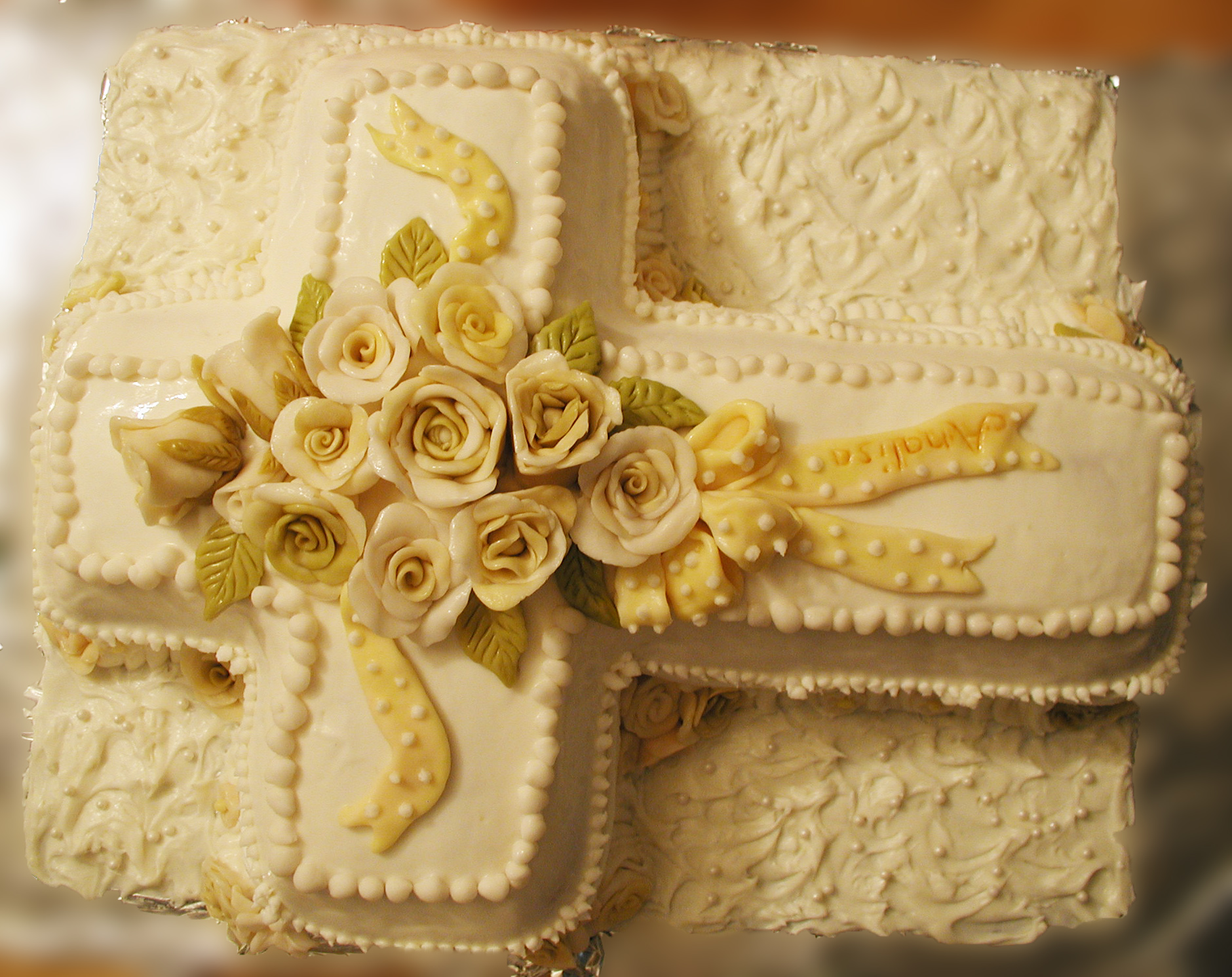 I love making cakes!