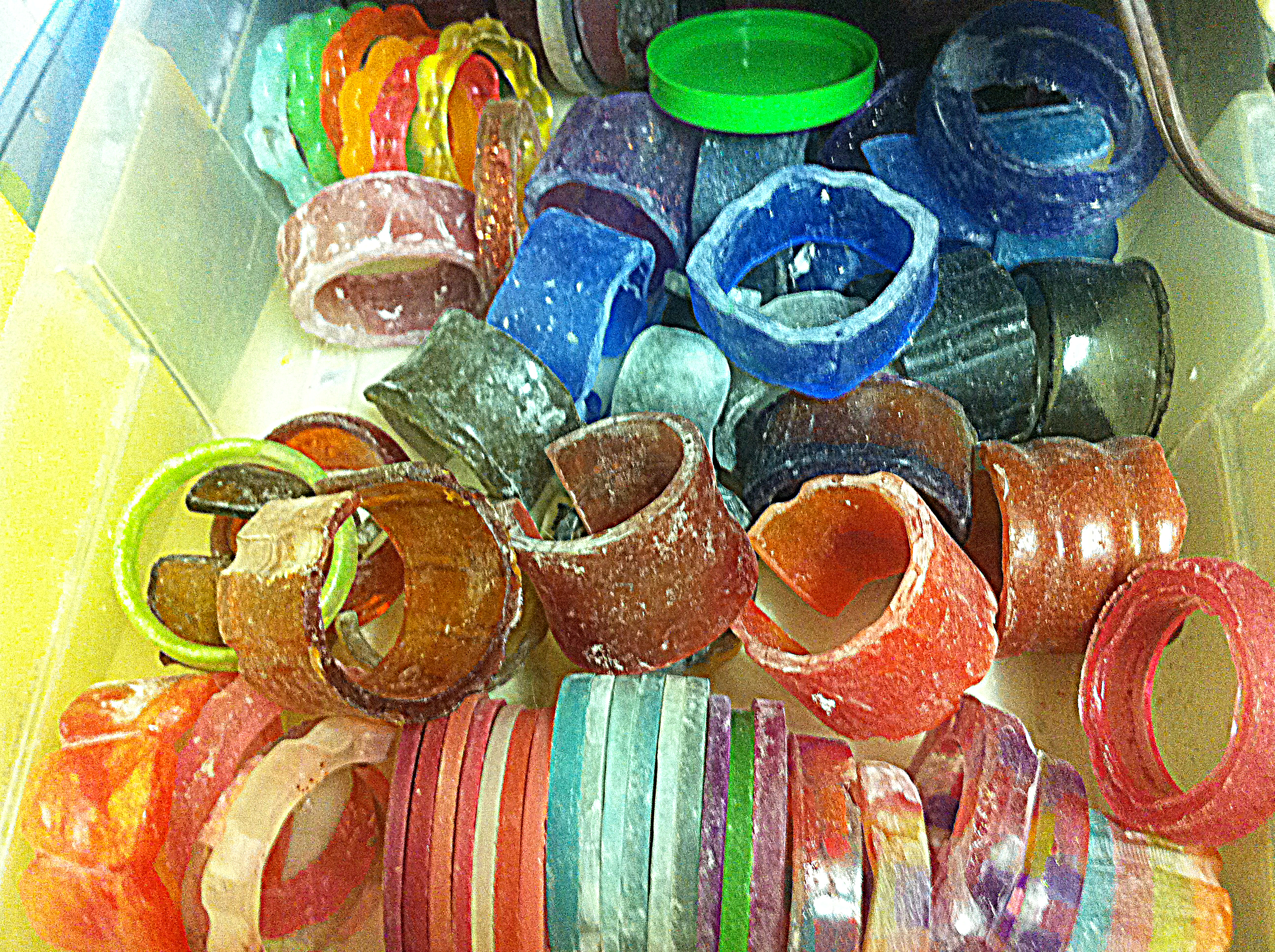 Lots of Bangles To Sand