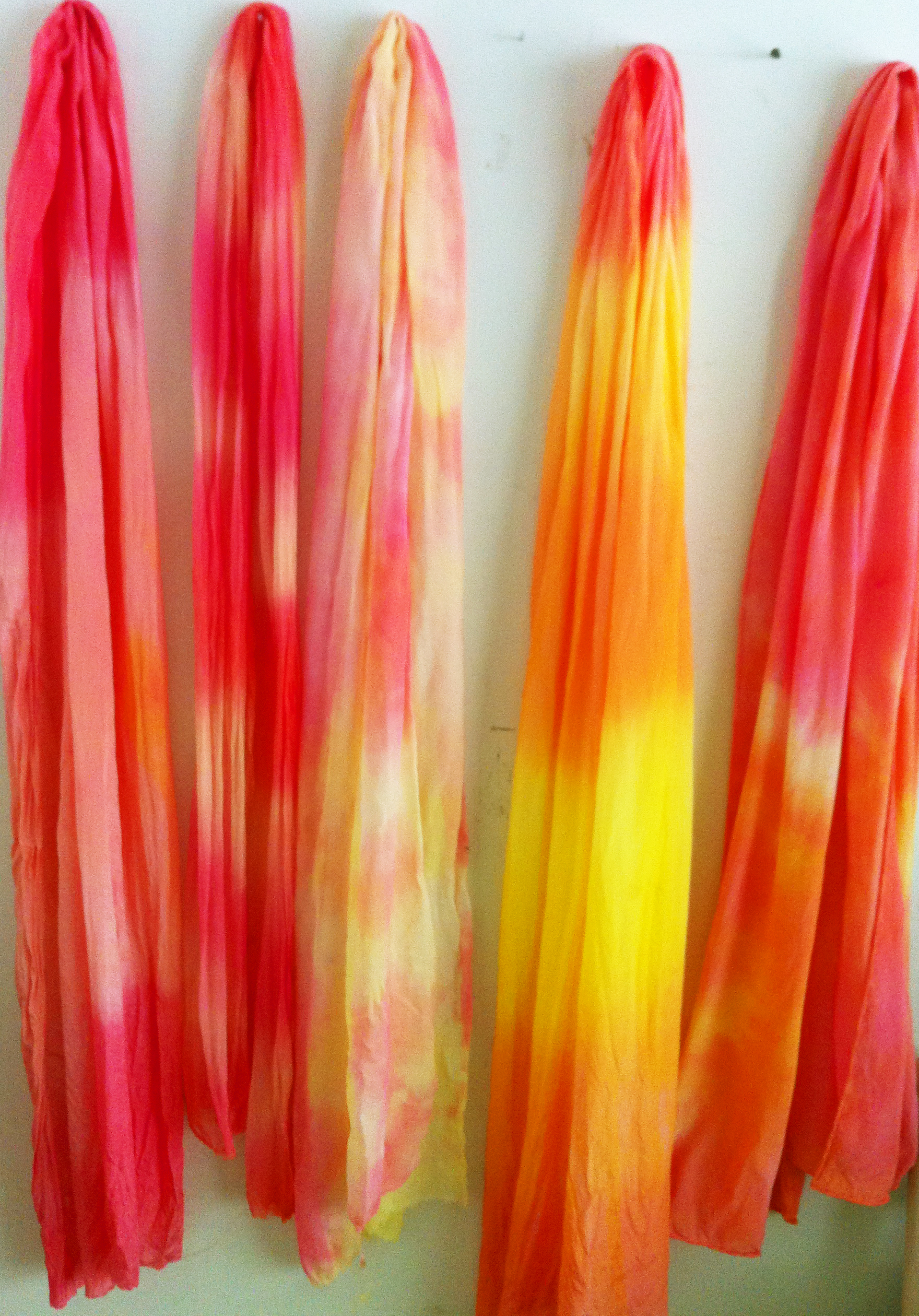 silk tie dye
