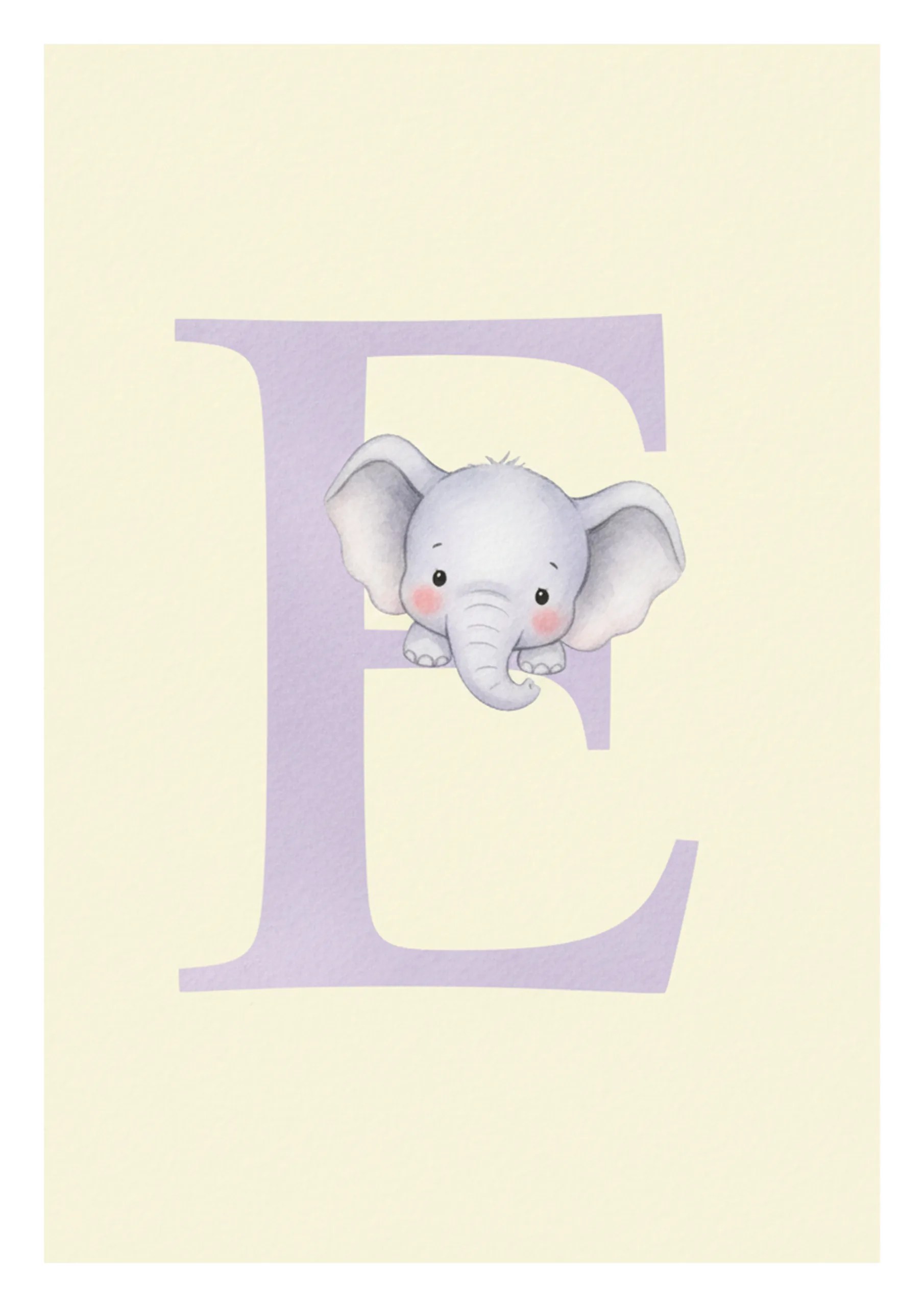 E — Lámina decorativa | Kincho Estudio