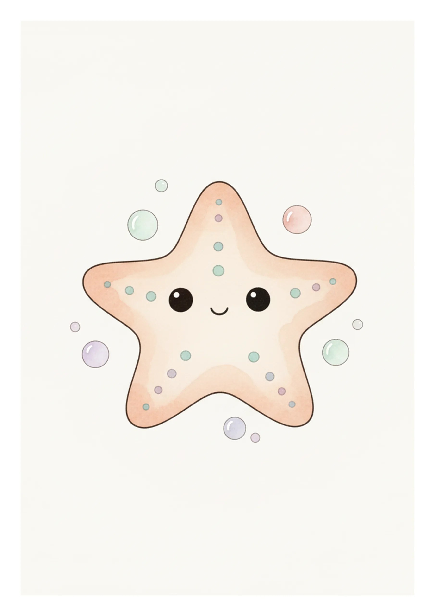 Gentle Star — Lámina decorativa | Kincho Estudio