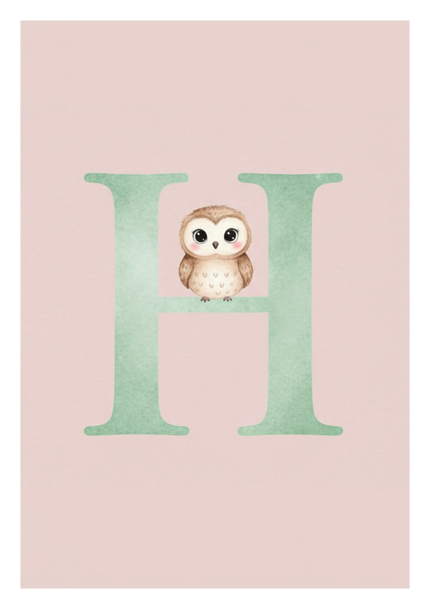 H — Lámina decorativa | Kincho Estudio