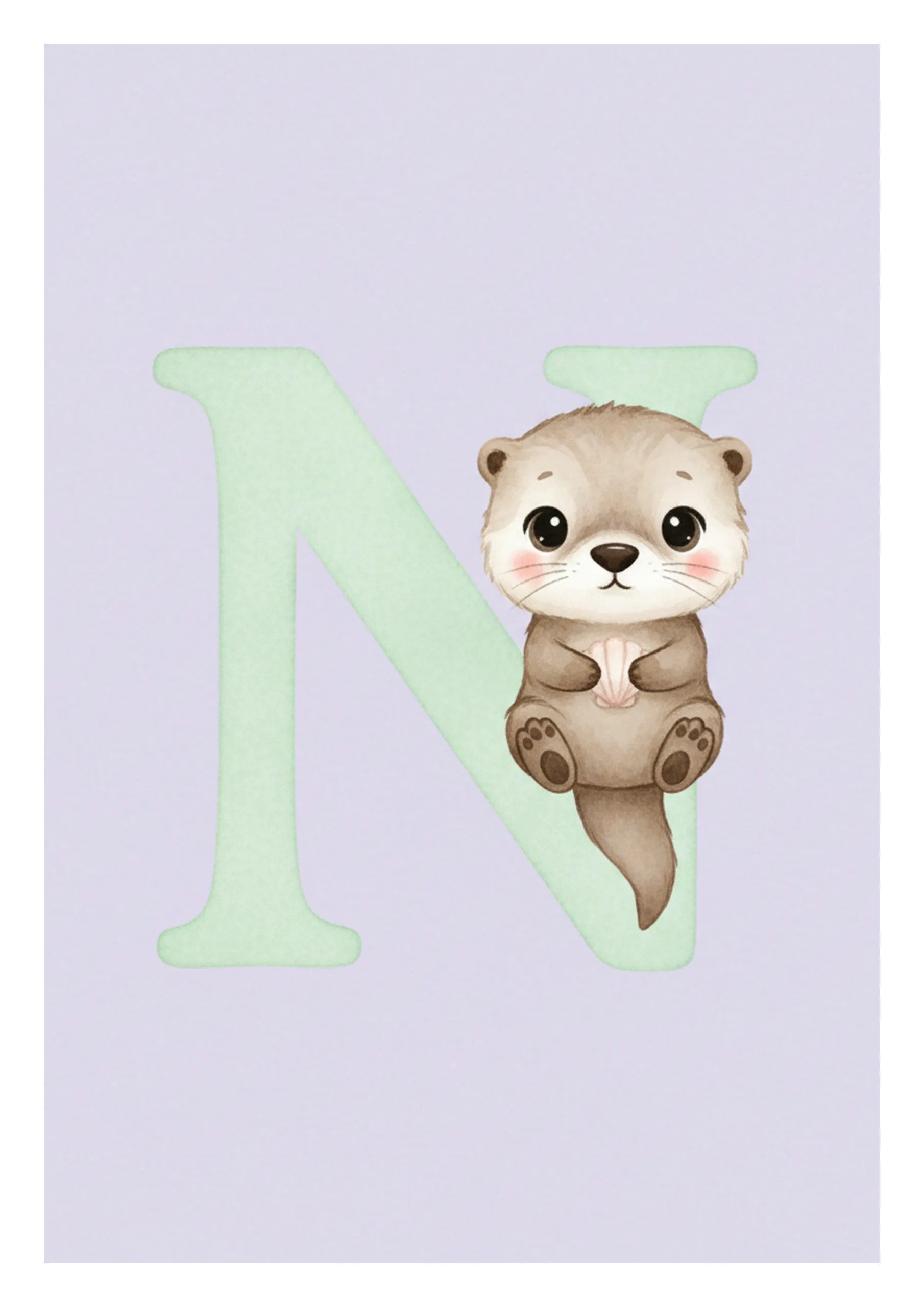 N — Lámina decorativa | Kincho Estudio