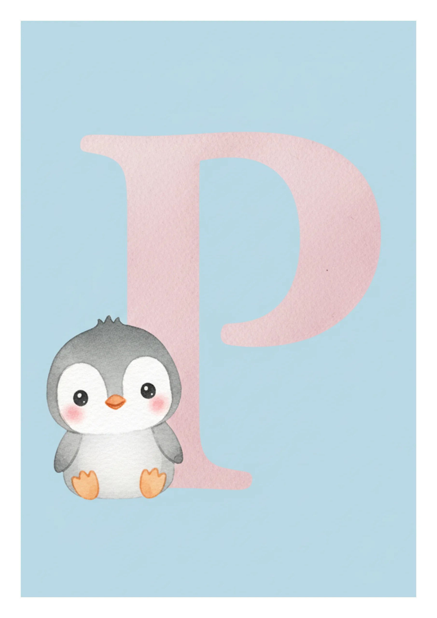 P — Lámina decorativa | Kincho Estudio
