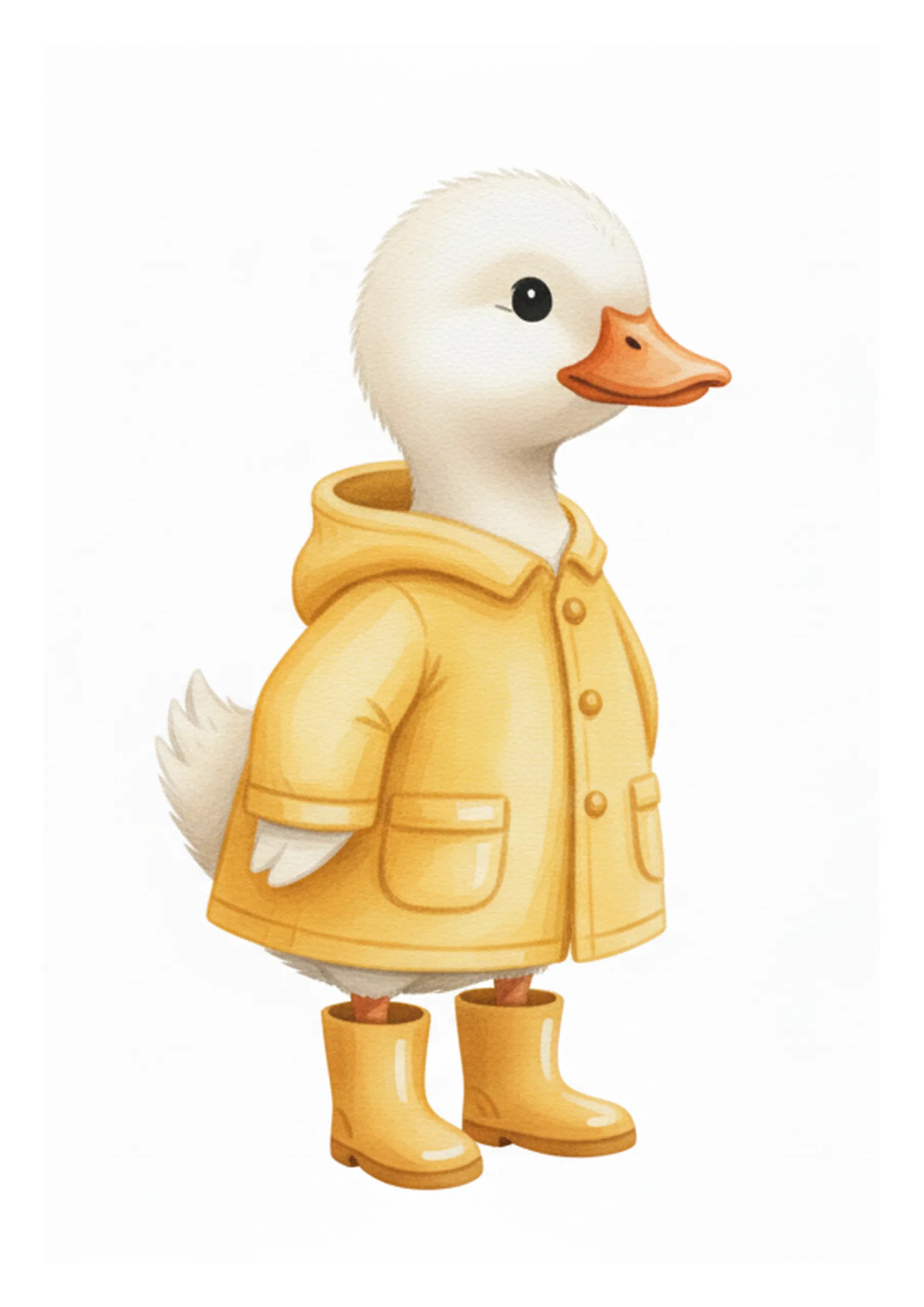 Patito III — Lámina decorativa | Kincho Estudio