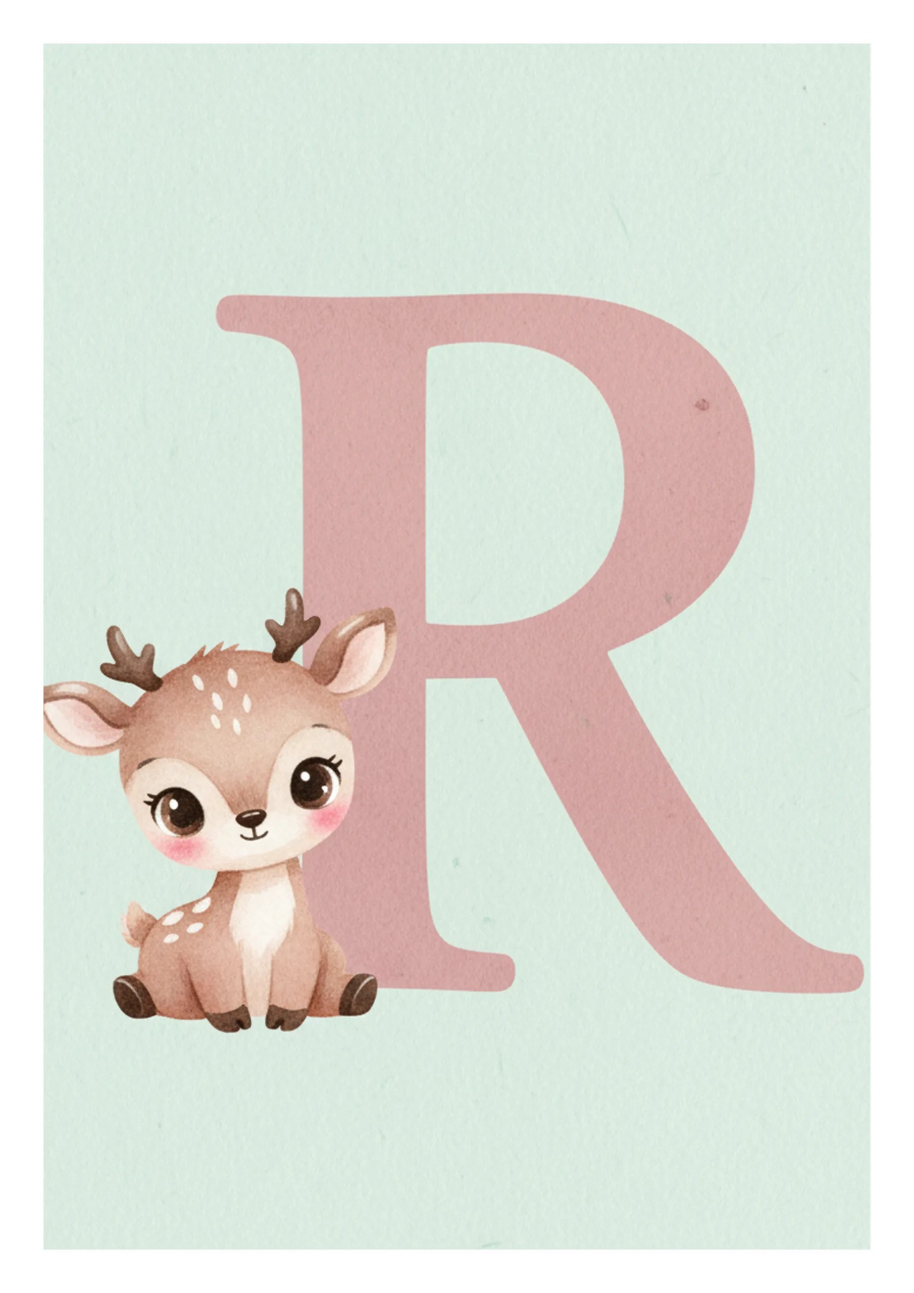 R — Lámina decorativa | Kincho Estudio