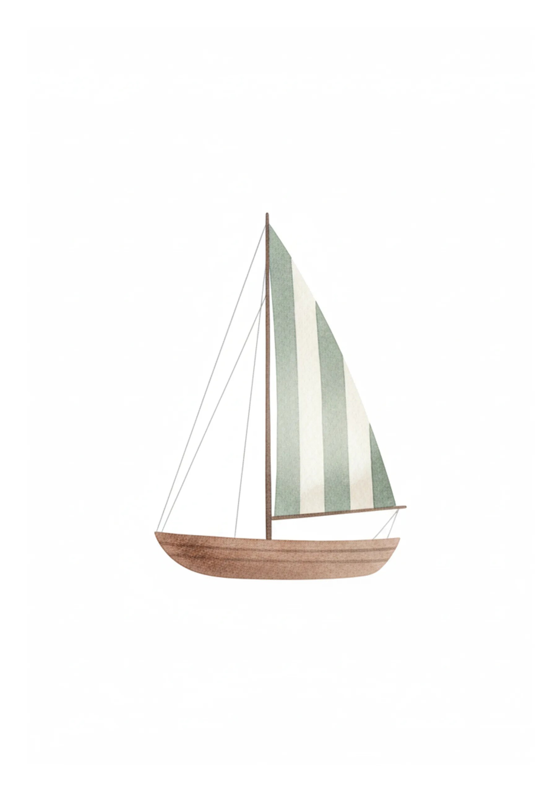 Velero — Lámina decorativa | Kincho Estudio