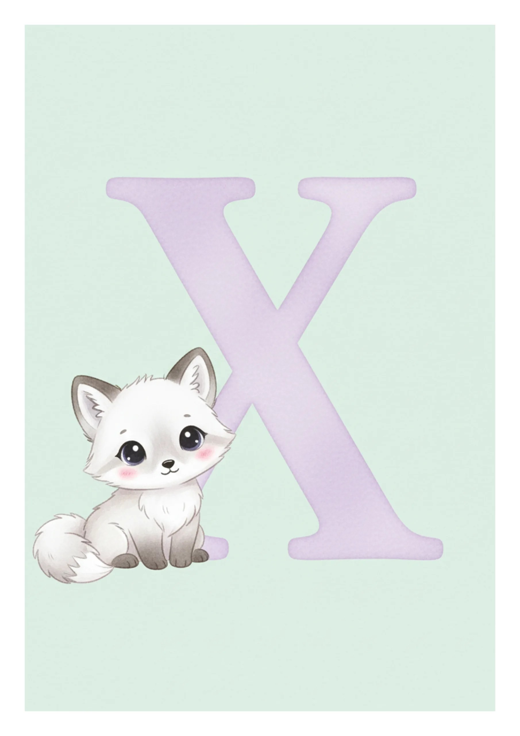 X — Lámina decorativa | Kincho Estudio