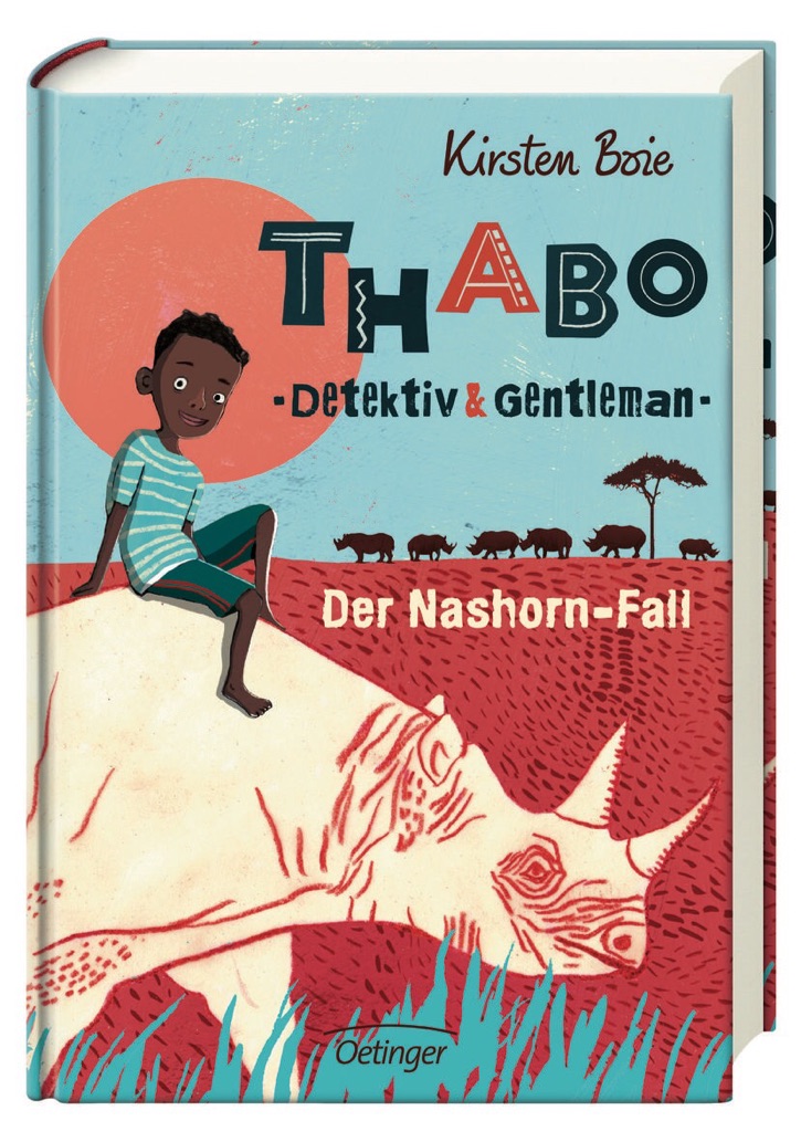 Thabo von Kirsten Boie, Thabe Detektiv und Gentleman, Der Nashorn-Fall, Thabo Band 1